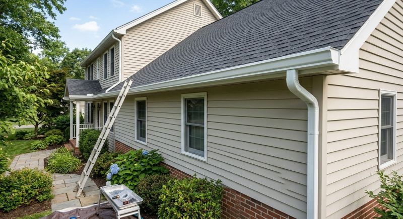 Continuous Gutter Installation in Sacramento, CA